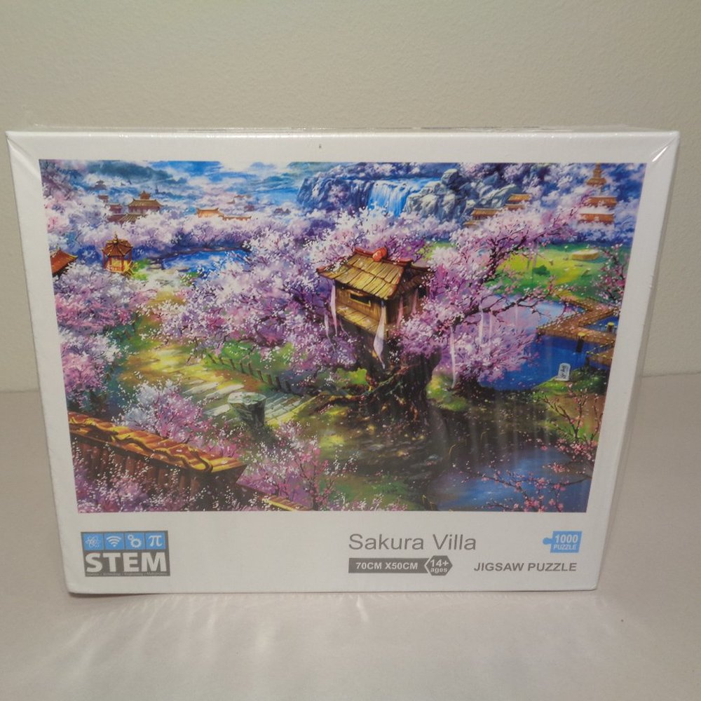 SAKURA VILLA New 1000 Piece Jigsaw Puzzle by Stem